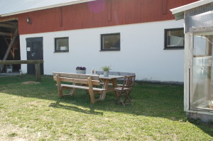 Fika i solen!